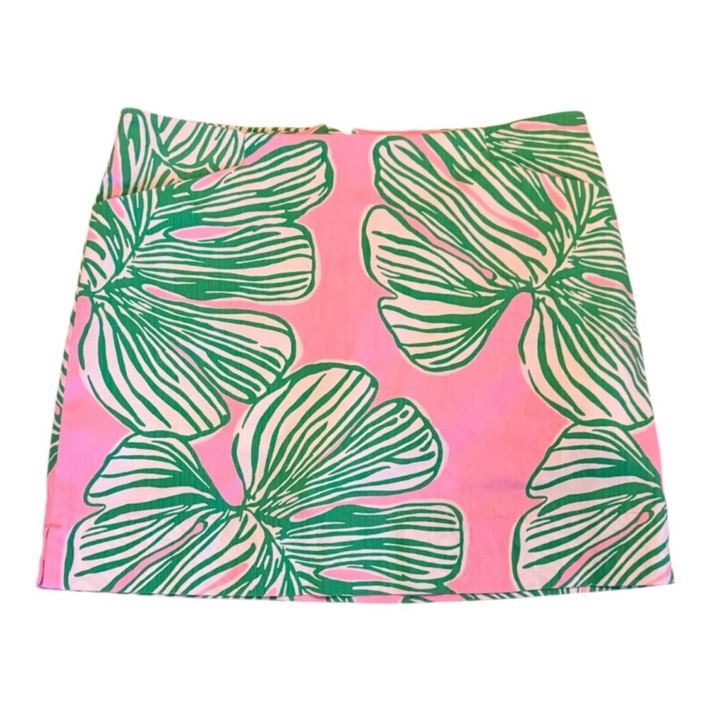 NWT Lilly Pulitzer Marigold Skort Mandevilla Baby who let the fonds out Sz 0 - Picture 3 of 13
